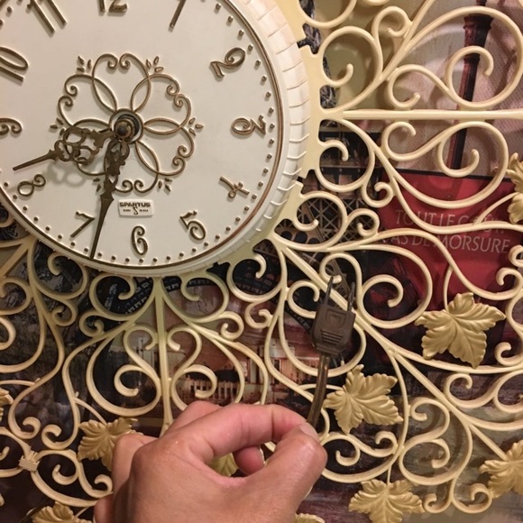 Rare Vintage Spartus Clock 34” - Picture 9 of 13